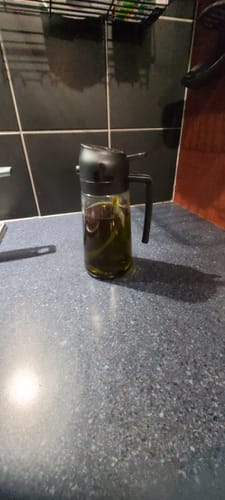 Customer photo review of 2 in 1 Oil Dispenser