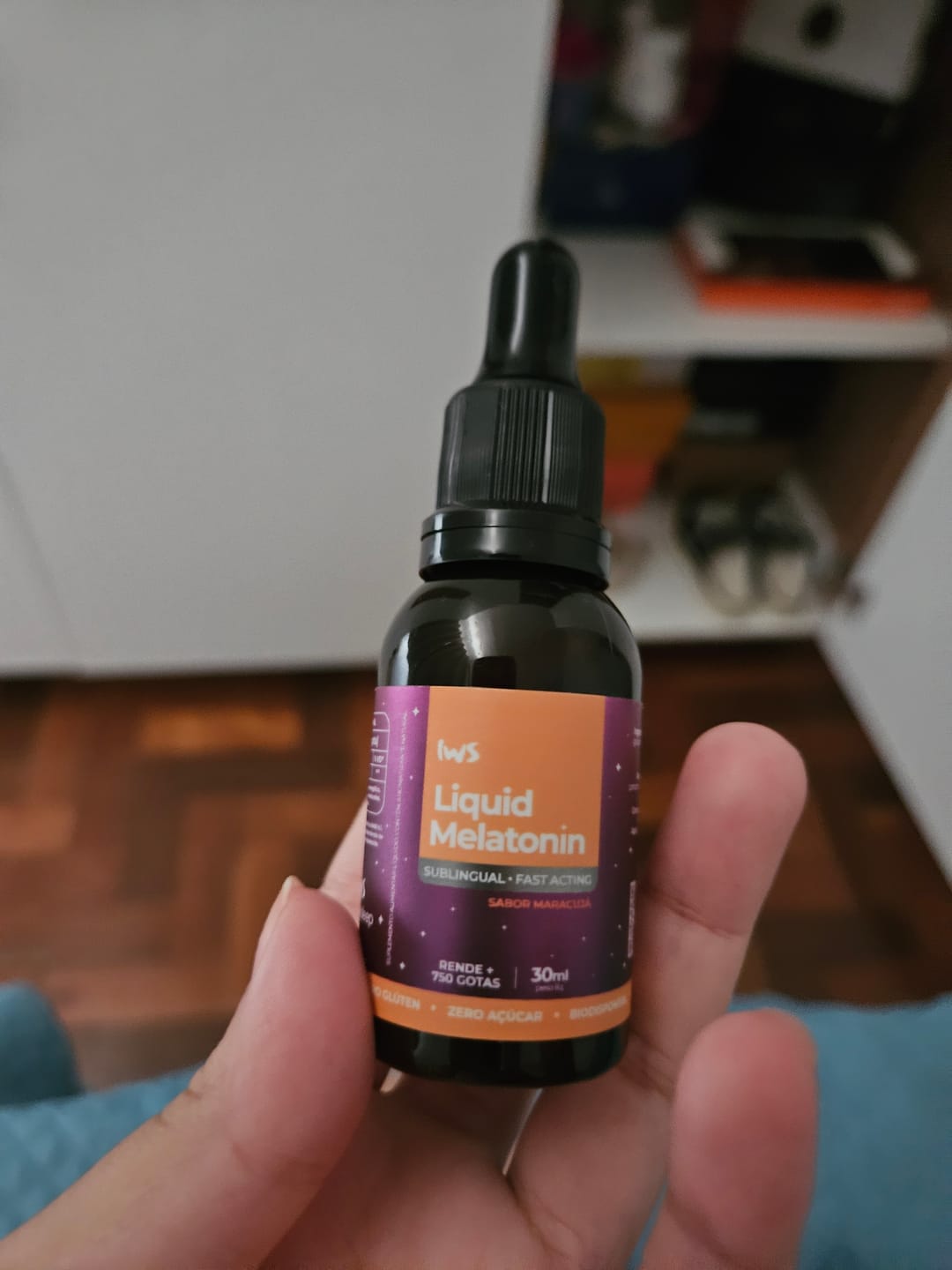 Customer photo review of Melatonina Líquida IWS 30ml Maracujá