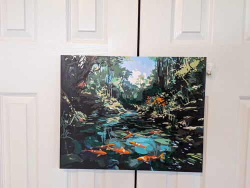 Customer photo review of Koi Jungle