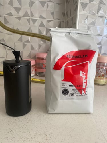 Customer photo review of Ağırsağlam Kahve 1kg.