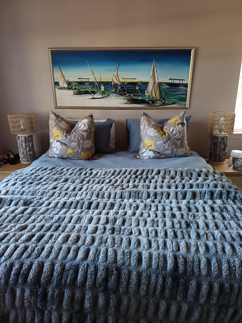 Customer photo review of Seafoam Duvet Cover Set - NEW!