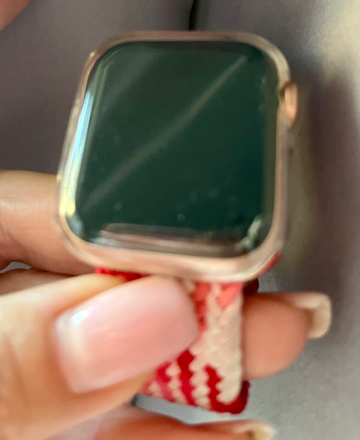 Customer photo review of Aegis Silicone Watch Case