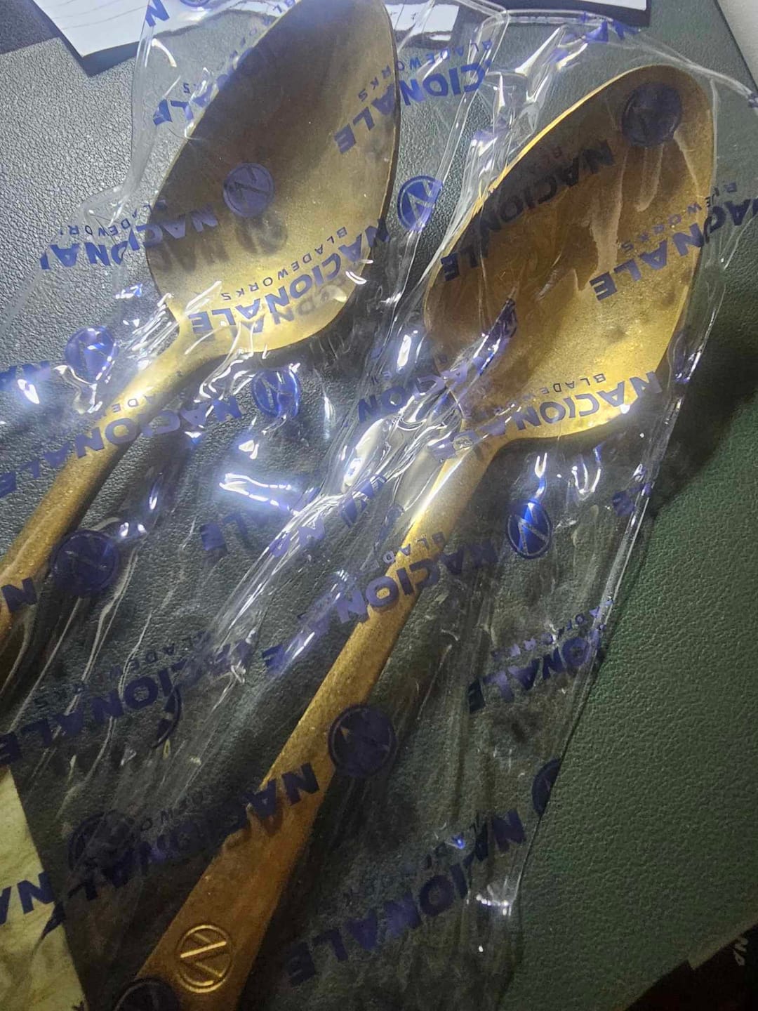 Customer photo review of Nacionale Quenelle / Sauce Spoons