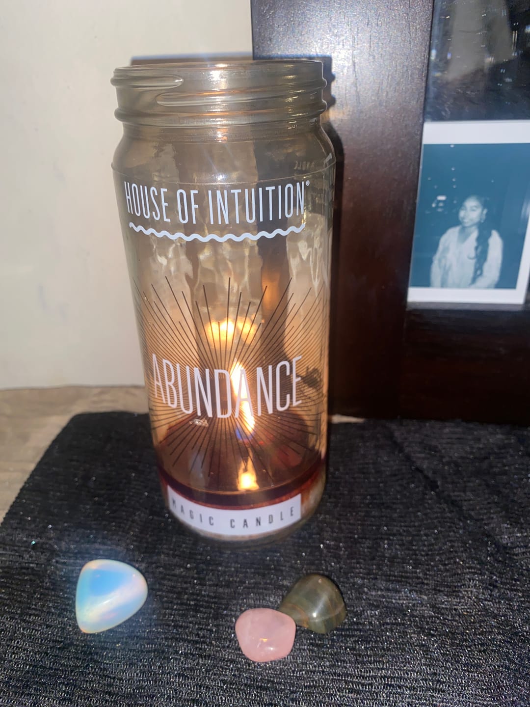 Customer photo review of Abundance Magic Candle