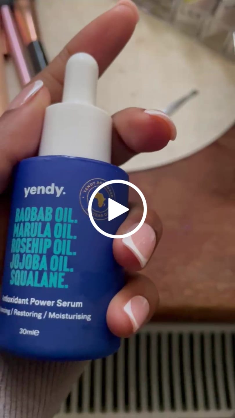 Customer video review of Antioxidant Power Serum
