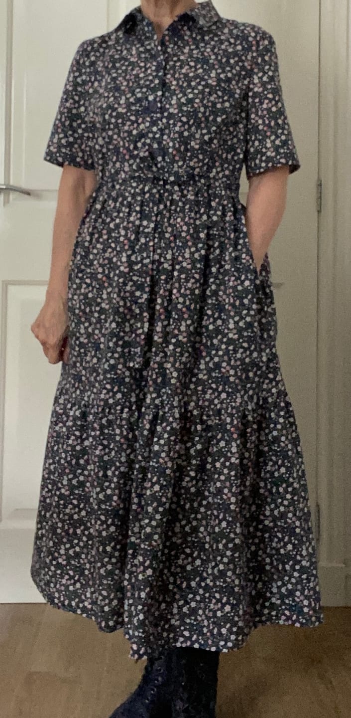Customer photo review of Floral Field Polycotton Fabric