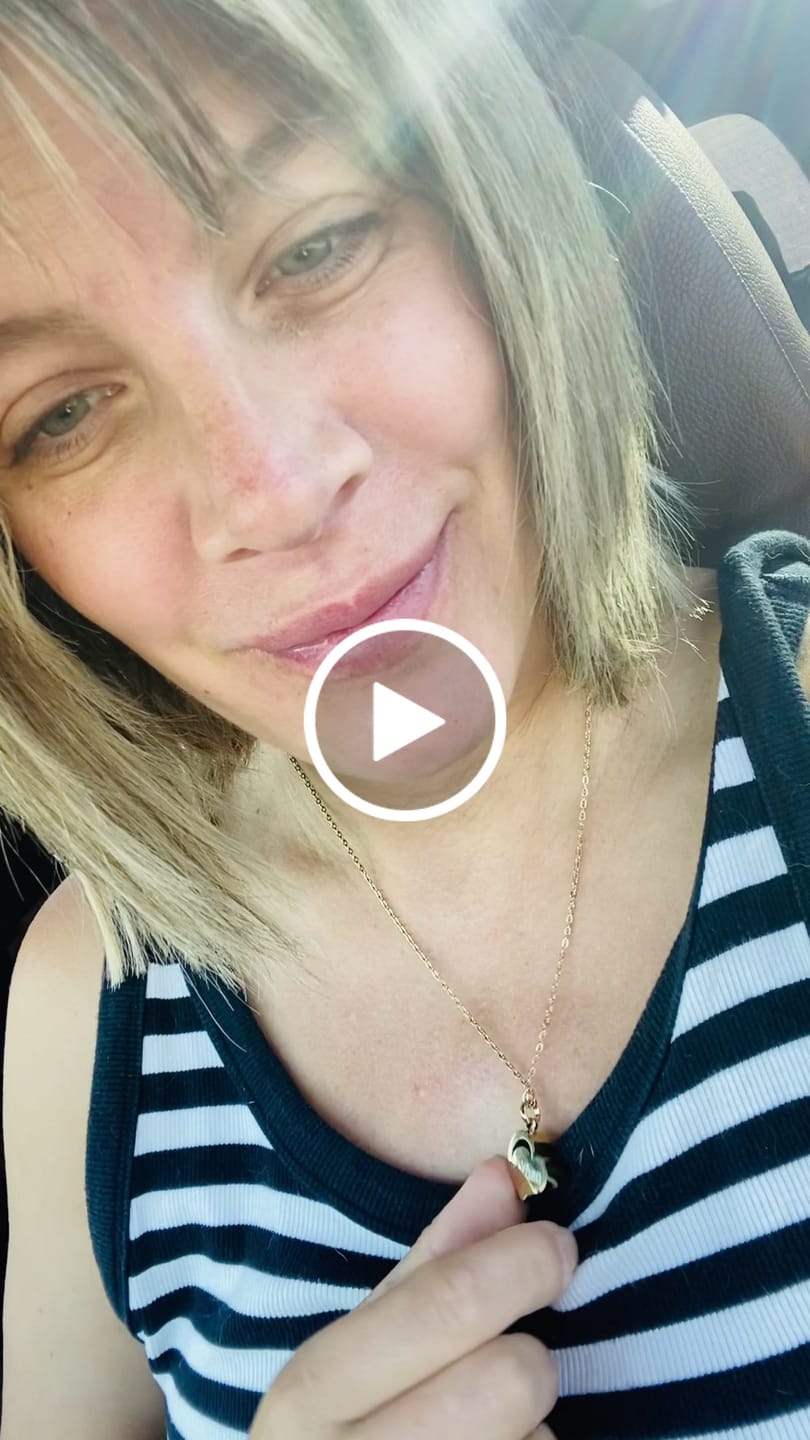 Customer video review of Heart Urn Pendant