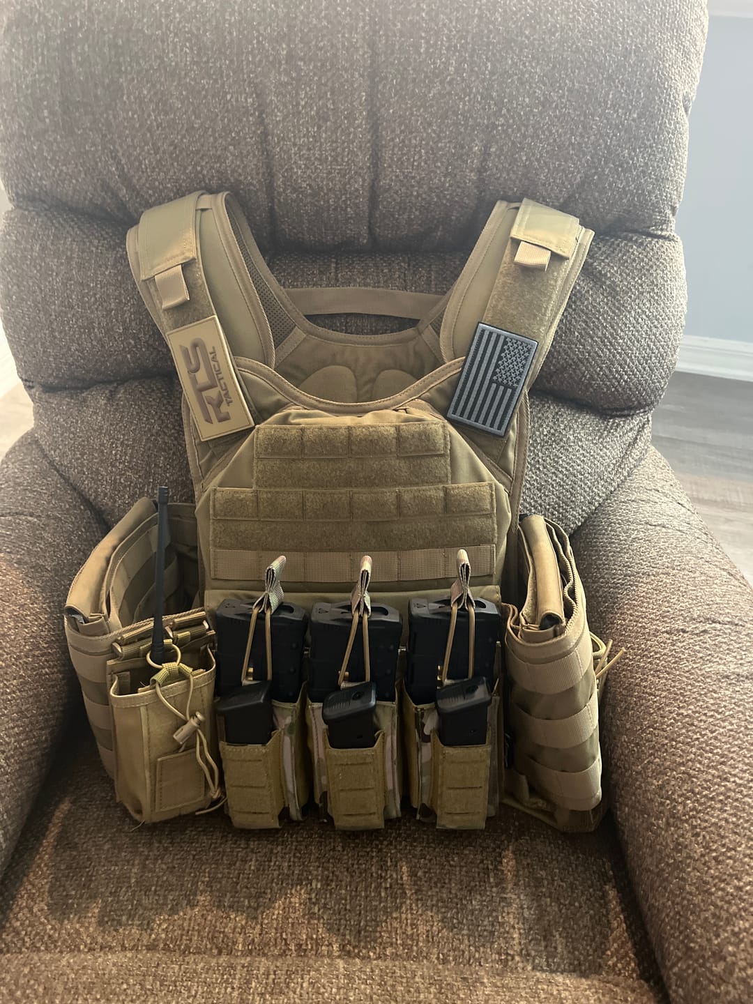 Customer photo review of RTS Tactical Premium Plate Carrier 10X12