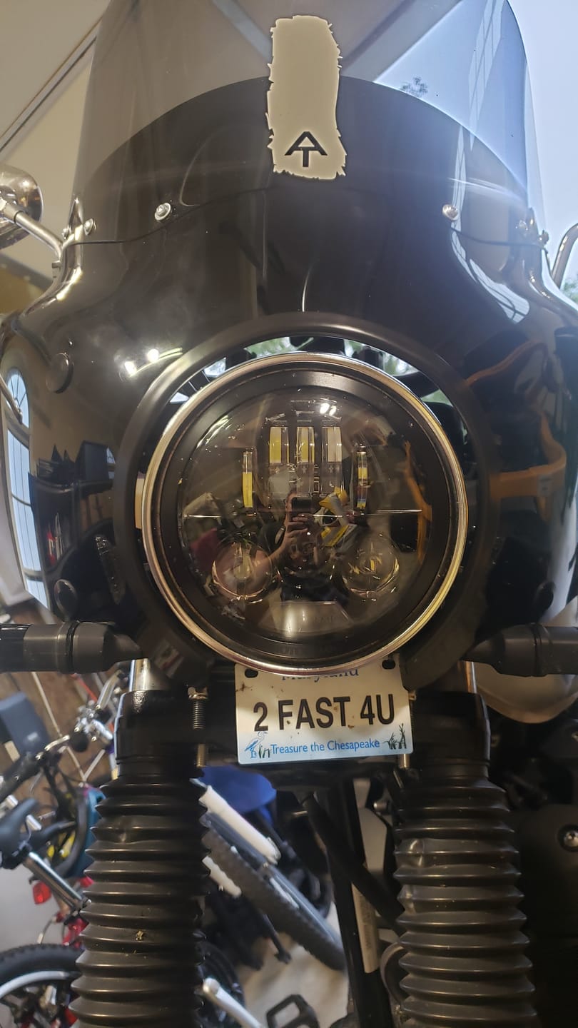 Customer photo review of HEAD LIGHT FORWARDING BRACKET
