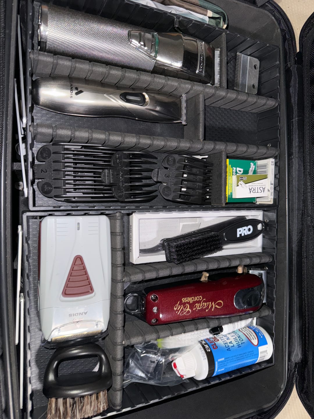 Customer photo review of Rover Roller Duo Mobile Workstation with Extending Tray System – OG Black
