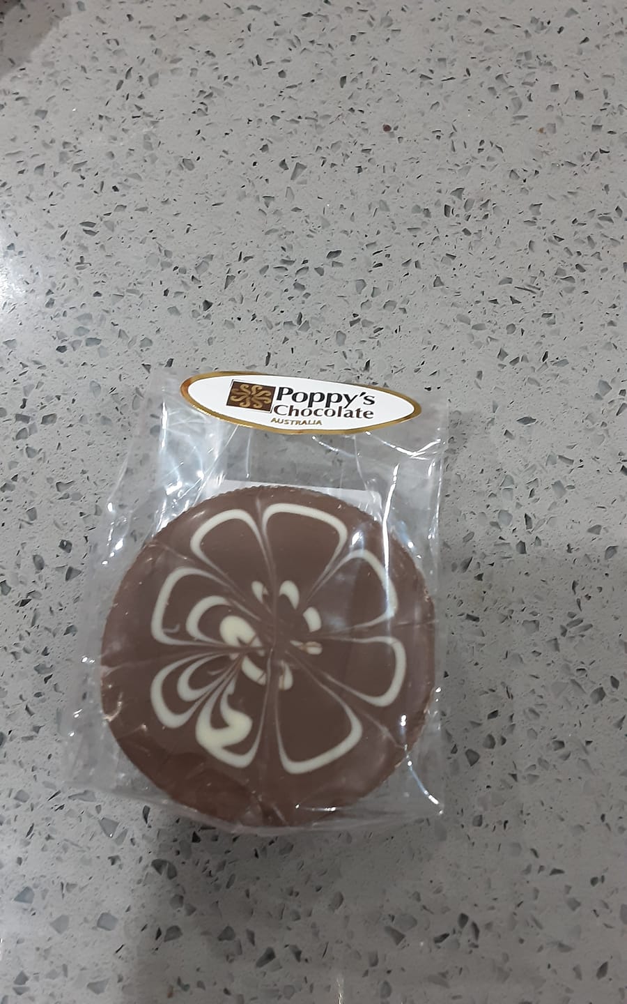 Customer photo review of LIMITED EDITION Salted Caramel Fudge Pie