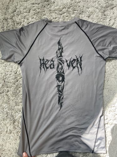 Customer photo review of Heaven Compression Shirt
