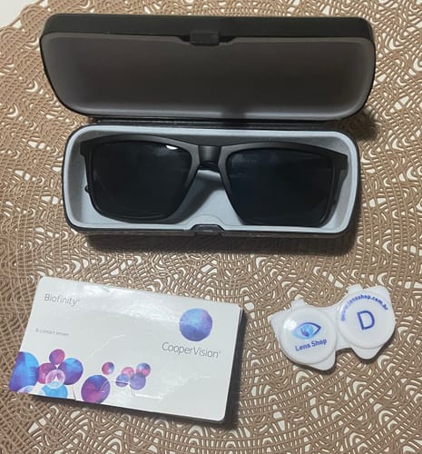 Customer photo review of Lentes de contato Biofinity