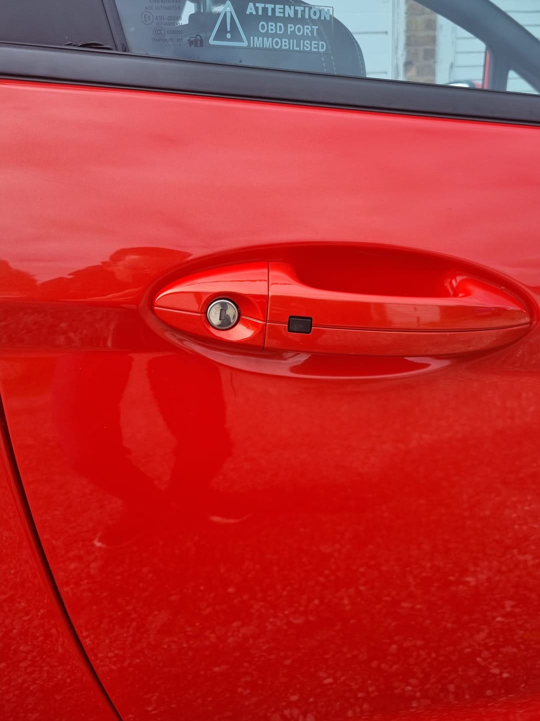 Customer photo review of Standard Door Handle Lock Bezel Mk7/7.5 Fiesta (inc ST180)