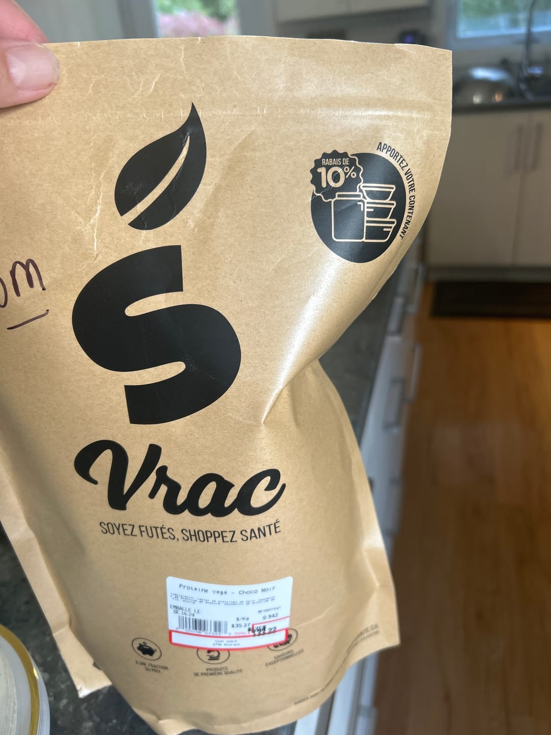 Customer photo review of VRAC - Protéine végétale (1lb)