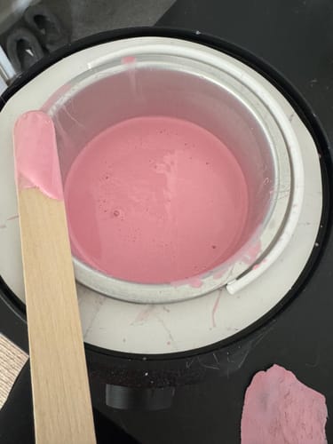 Customer photo review of Black Coral Hard Wax 1kg