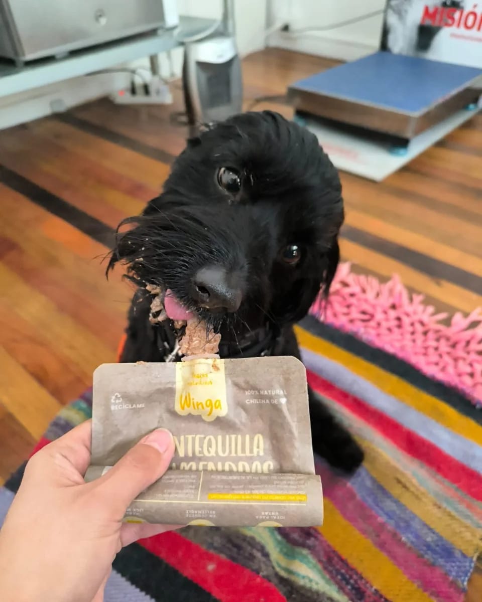 Customer photo review of Mantequilla de almendras