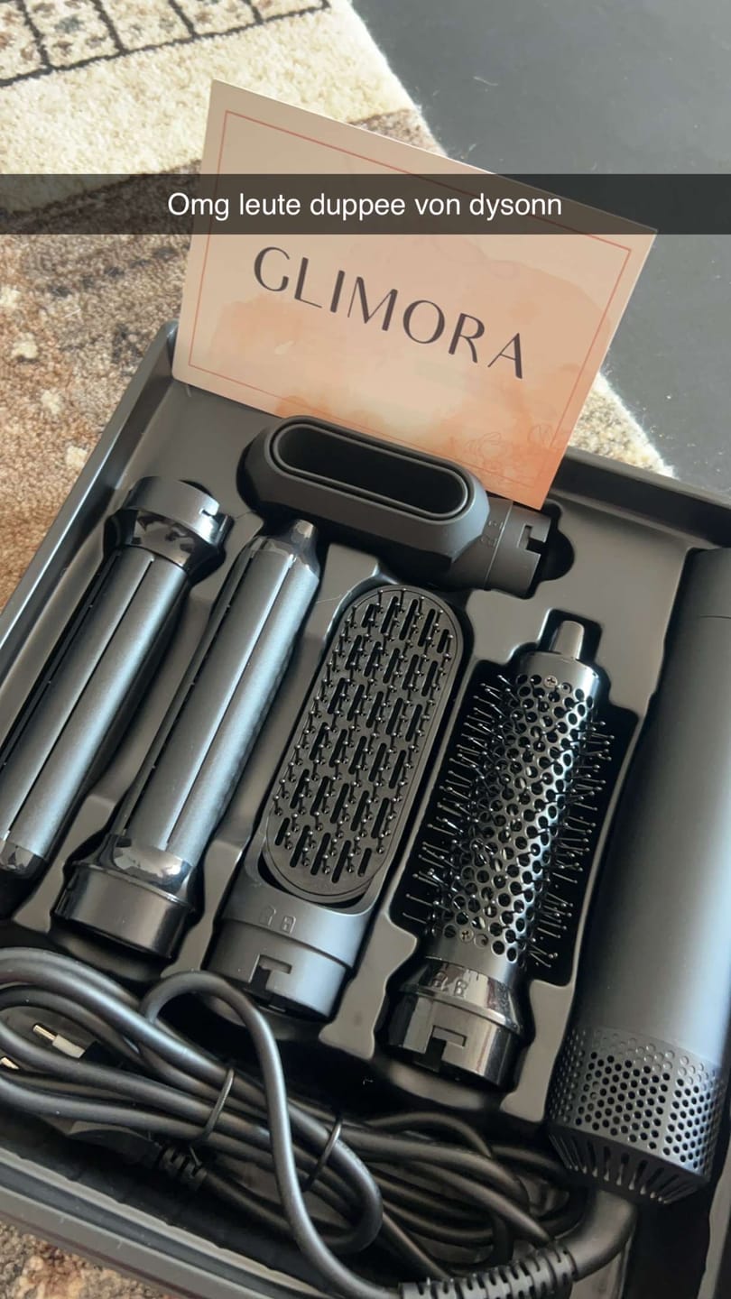 Customer photo review of GLIMORA® - AirStyler Essential
