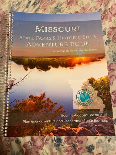 Customer photo review of Missouri State Parks & Historic Sites - Adventure Planning Journal