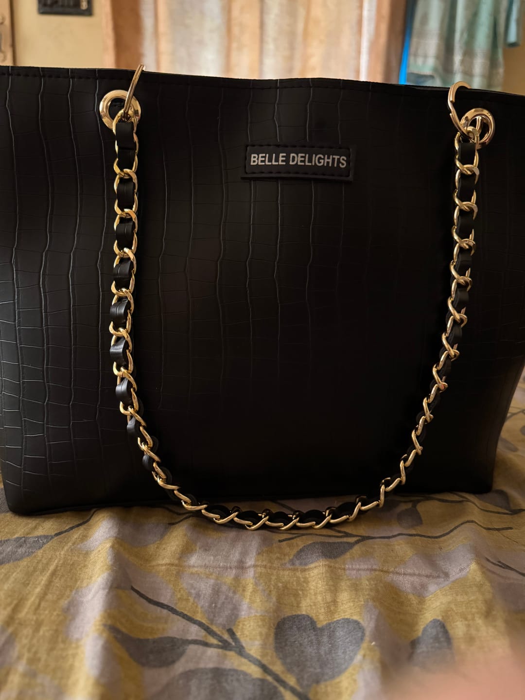 Customer photo review of Black New Wave Tote Bag ( Pre-order )