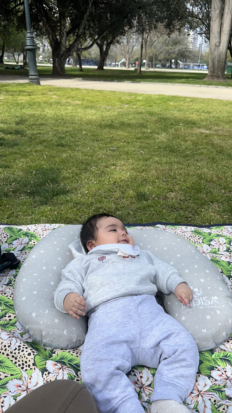 Customer photo review of MANTA PICNIC HIBISCUS PRINT