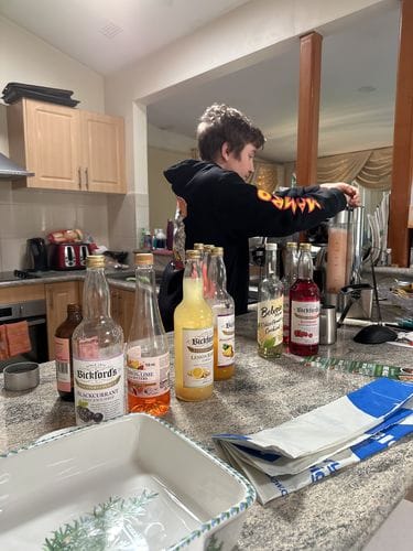 Customer photo review of qarbo CLASSIC - Sparkling Water Maker and Fruit Infuser