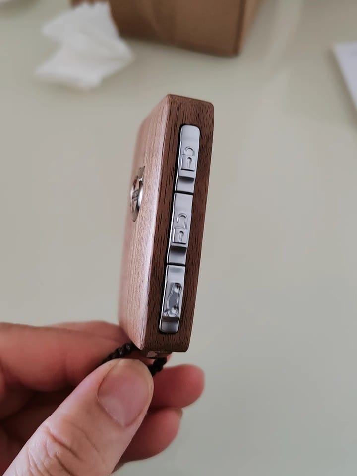 Customer photo review of Volvo Car Key Case Cover