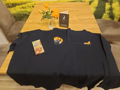 Customer photo review of FUCHS SPUR - BIO Unisex Sweatshirt