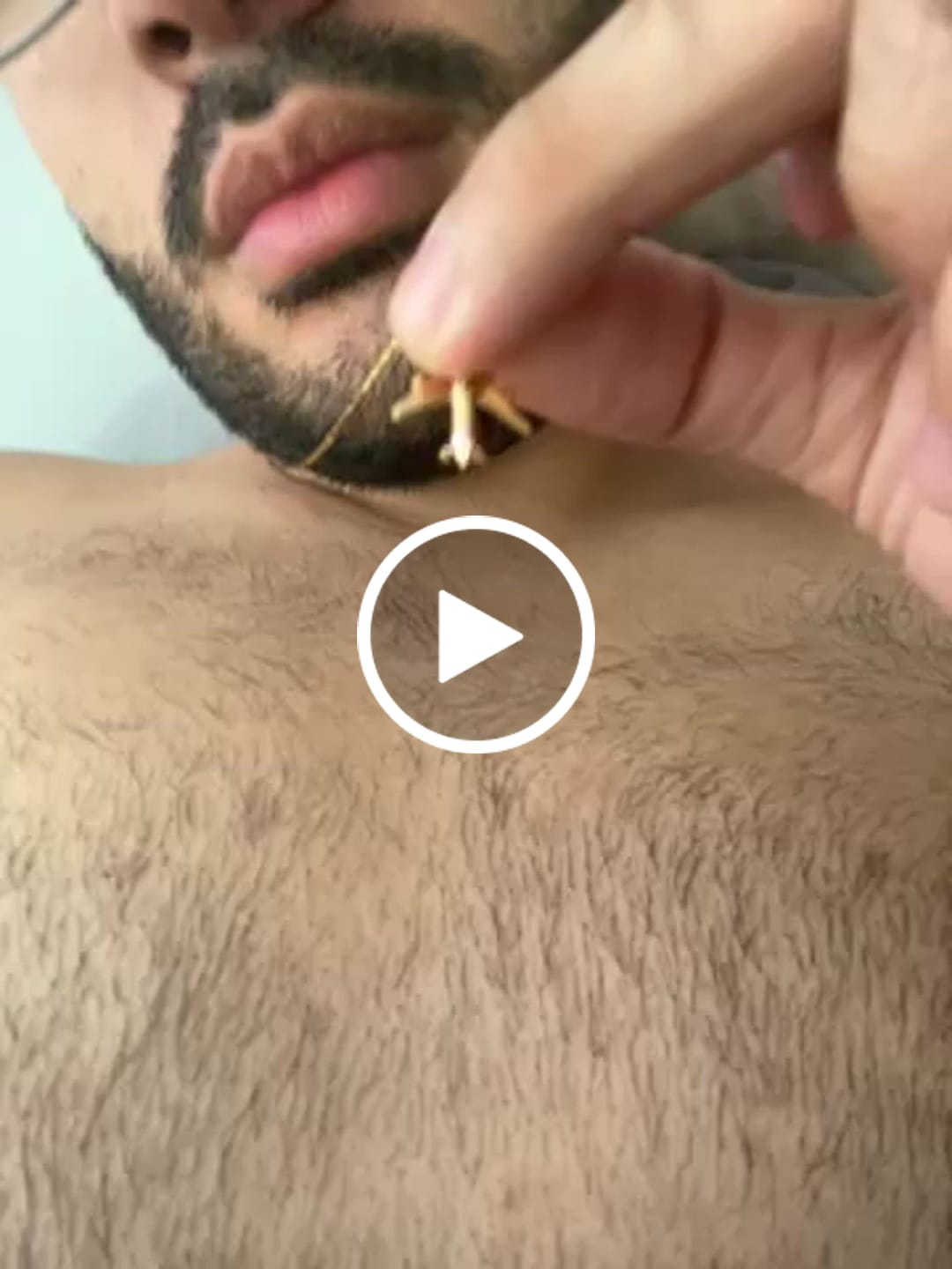 Customer video review of Cadena Fígaro en Oro laminado 18k Para Caballero