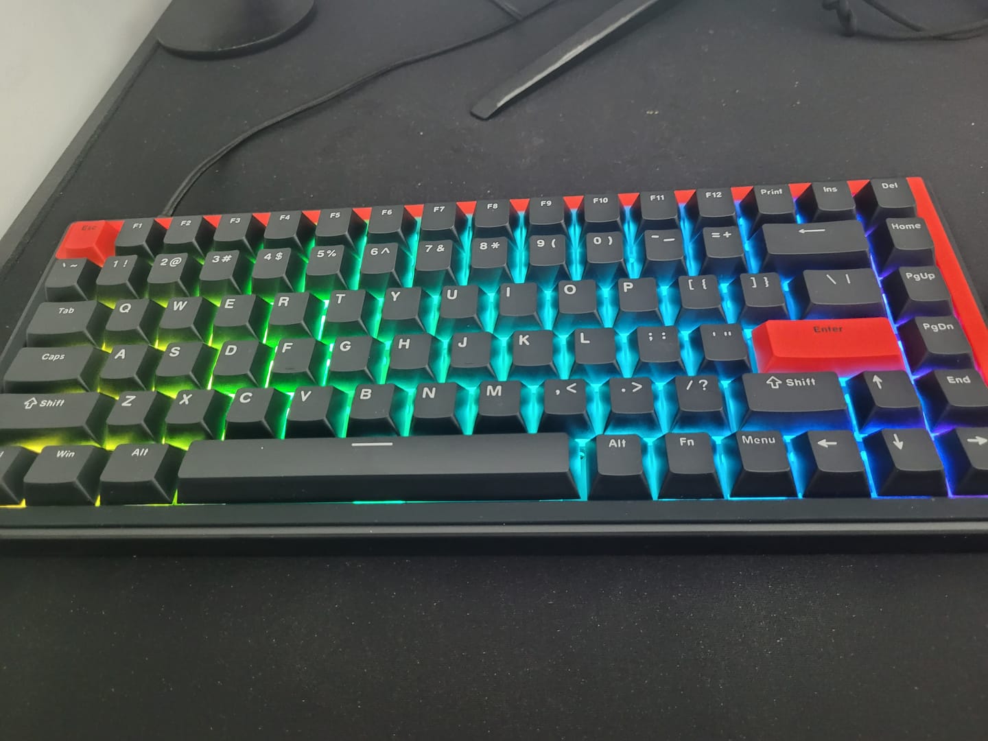 Customer photo review of DrunkDeer G75 Wired Actuation Distance Adjustable Magnetic Switch Keyboard