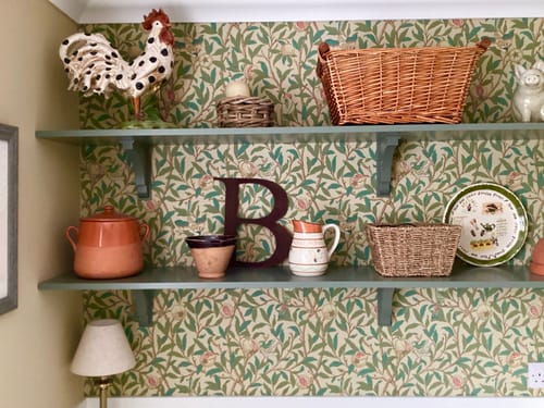 Customer photo review of Rusty Metal Letters 12" A-Z 0-9 Rustic Signs For The Home And Garden