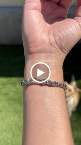Customer video review of Designer Wheat Chain Bracelet | 6MM