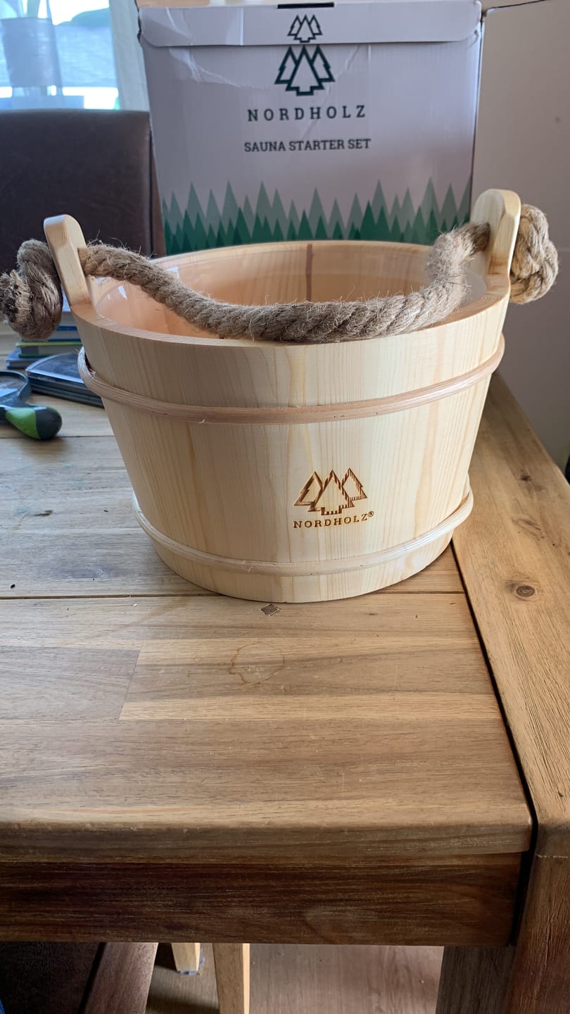 Customer photo review of Sauna Eimer (Eimer, Kelle)
