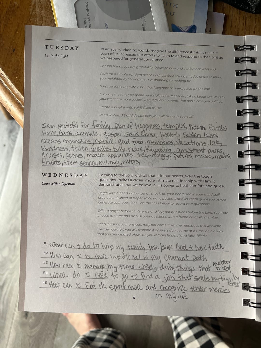 Customer photo review of OCT24 General Conference Workbook
