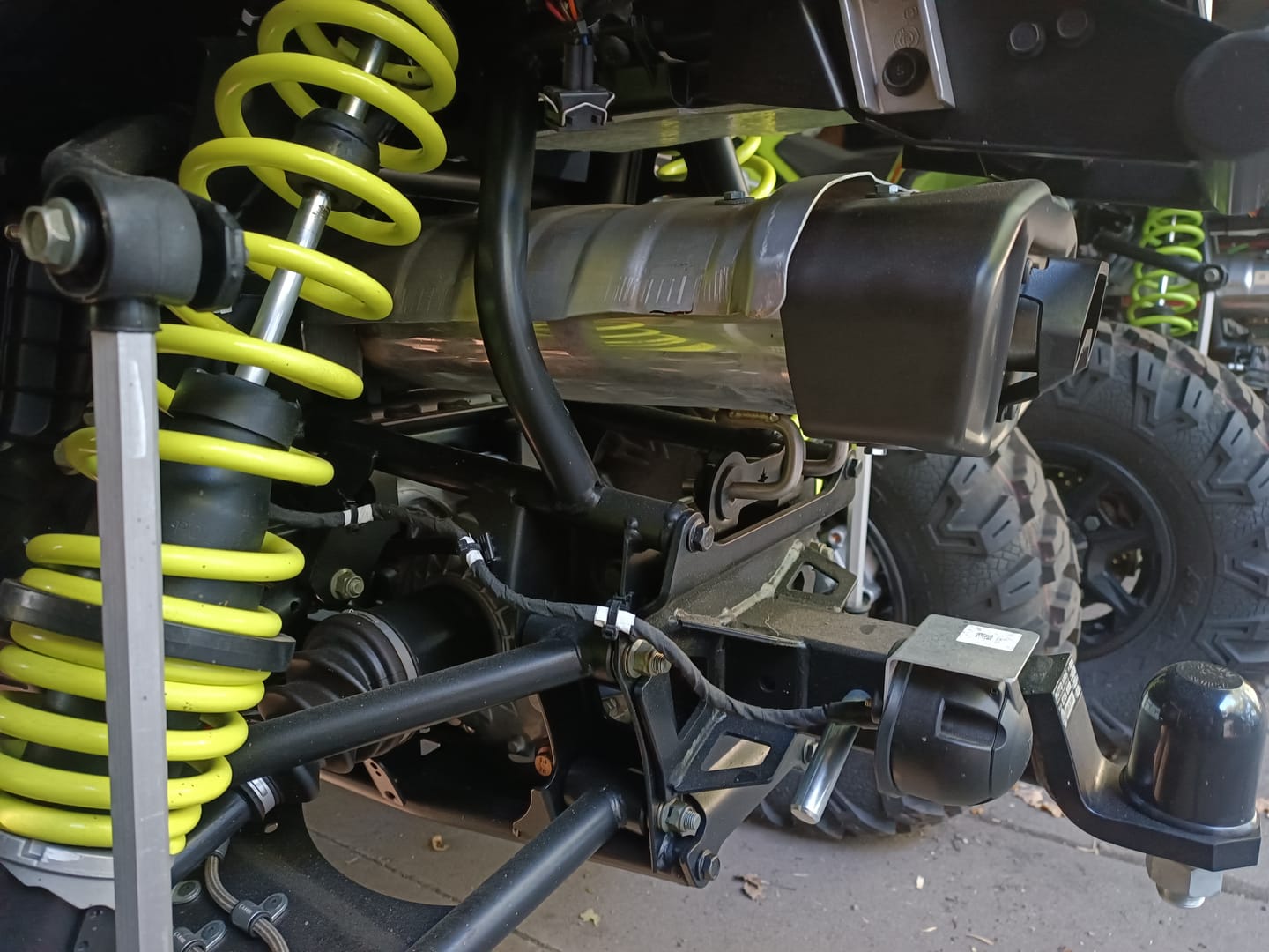Customer photo review of RPM Polaris Scrambler & Sportsman 1000S Sport Muffler Slip On Performance Exhaust