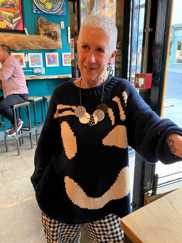 Customer photo review of Feel Good Hand Knit Jumpers