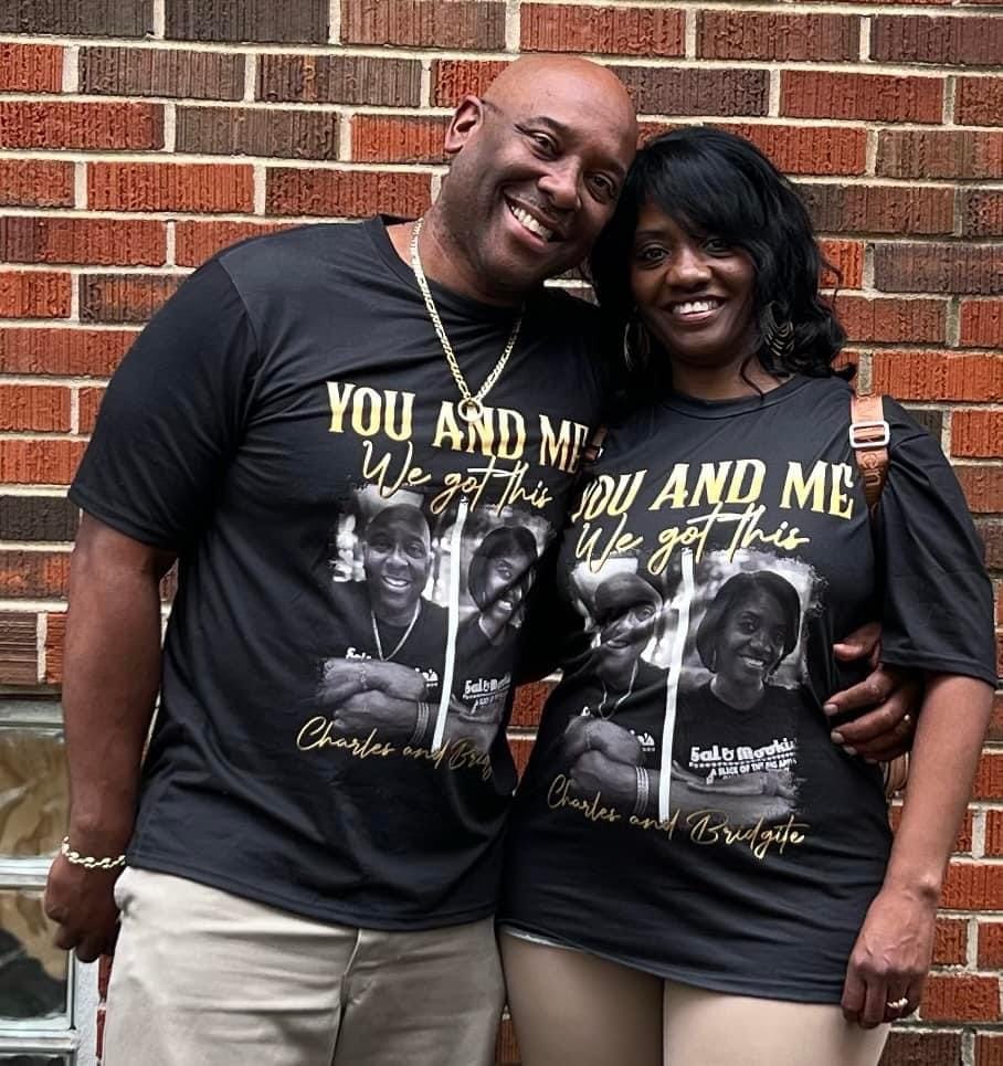 Customer photo review of You & Me We Got This Vintage 90s - Personalized Photo T-Shirt