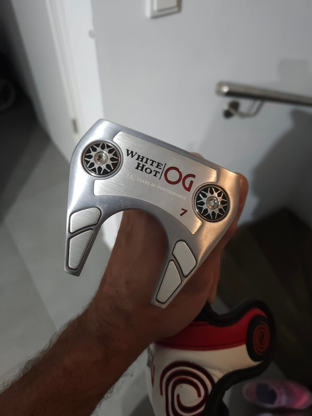 Customer photo review of Head Weights Compatible With Odyssey Whitehot OG/Strokelab Putters