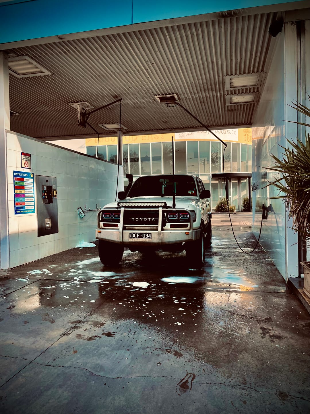 Customer photo review of 4X6" LED Colour Chasing Headlights