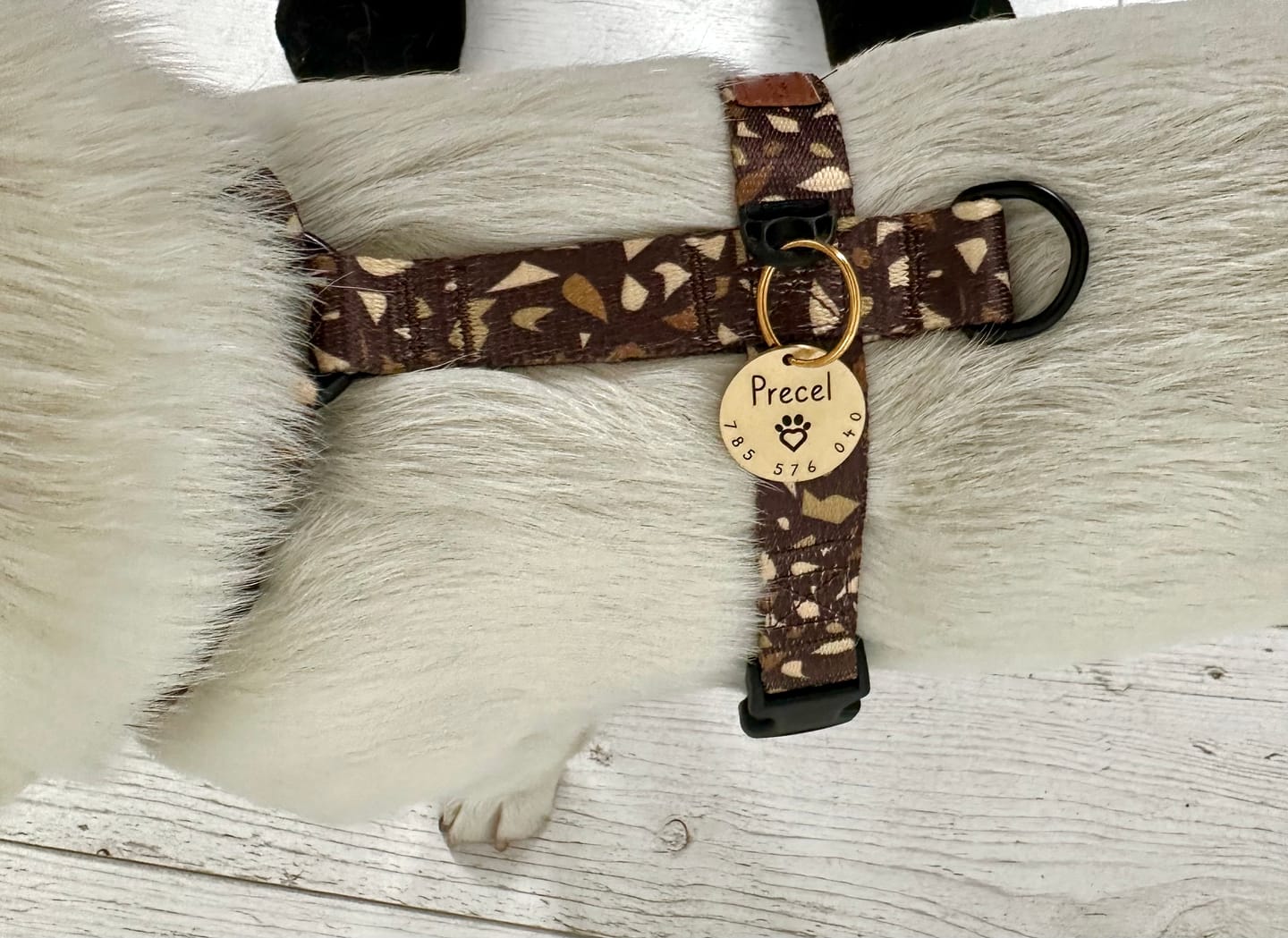 Customer photo review of DARMOWA Mosiężna adresówka z grawerem