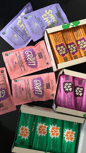 Customer photo review of Grøt med fersken, aprikos og kanel