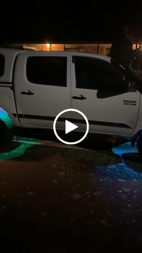 Customer video review of Spectrum Pro Rock Lights - 8 Pod Kit