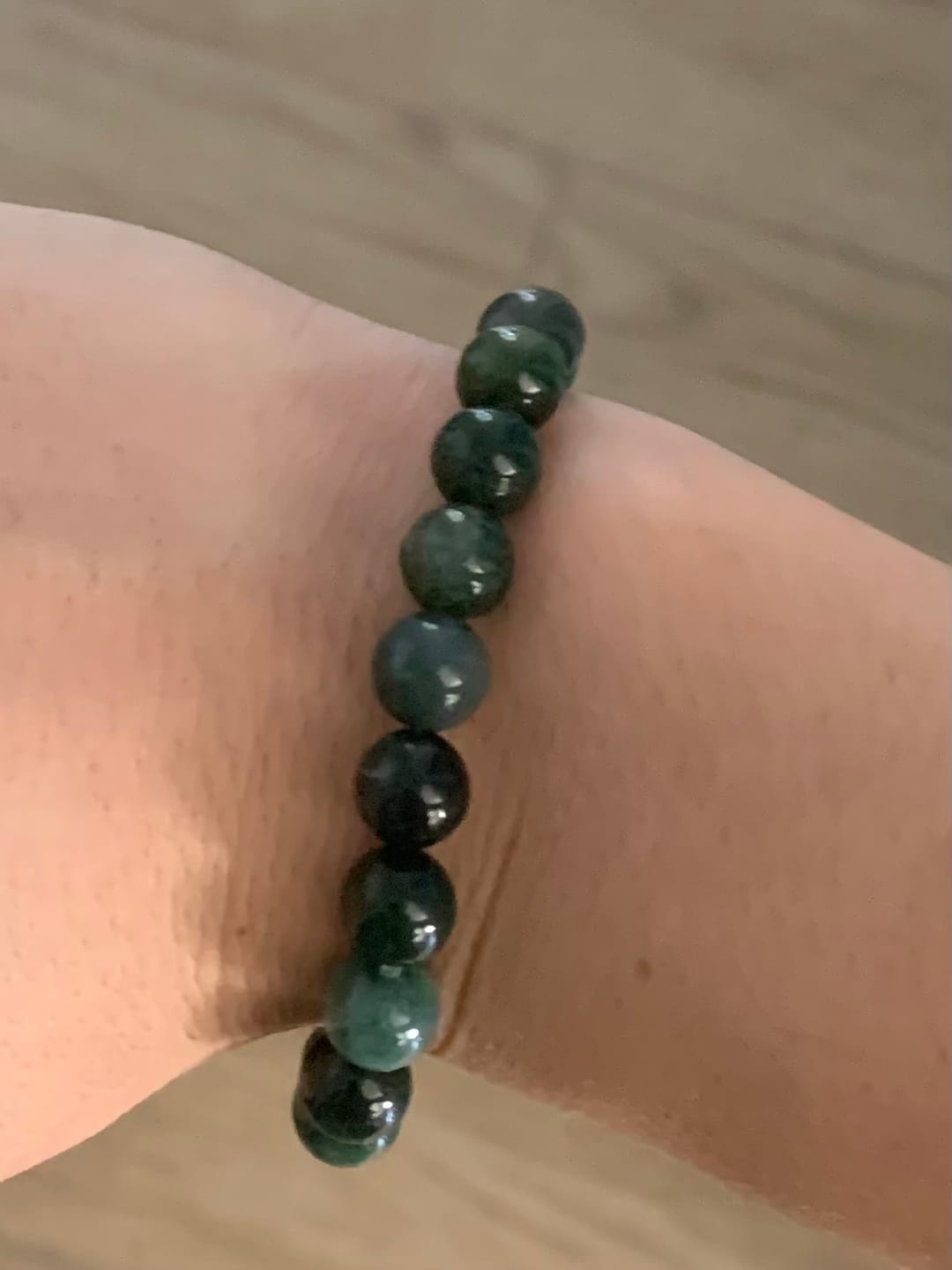 Customer photo review of Bracelet Agate mousse