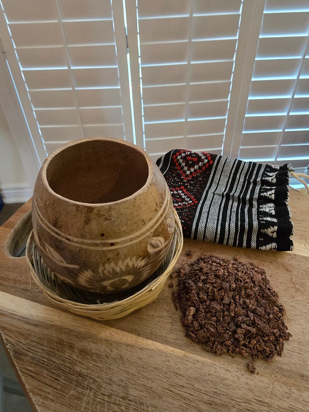 Customer photo review of Fifth Element Cahabón Cacao - 100% Pure Ceremonial Cacao Paste