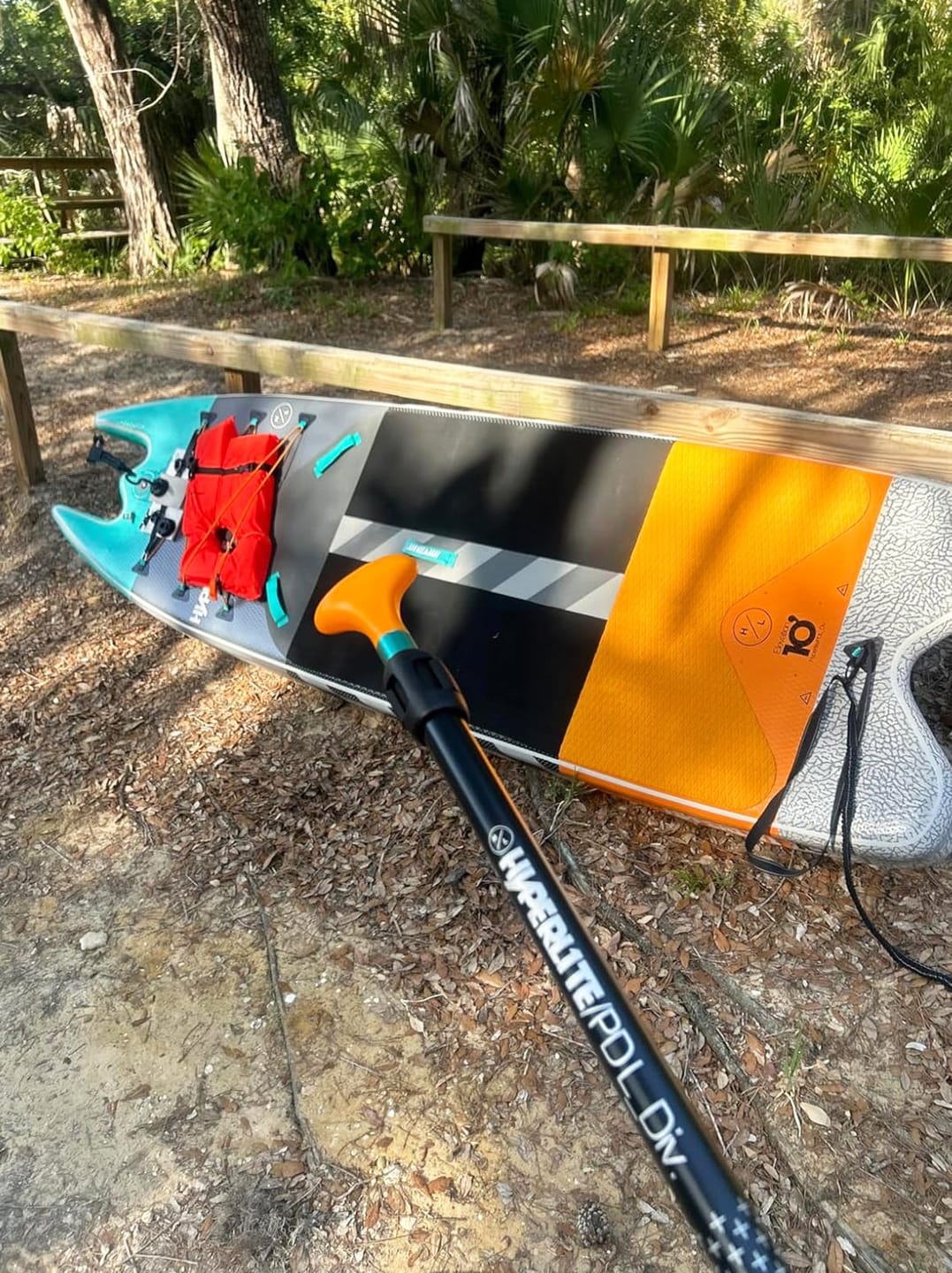 Customer photo review of Elite Universal Paddle Board Mount (Choose Accessories)