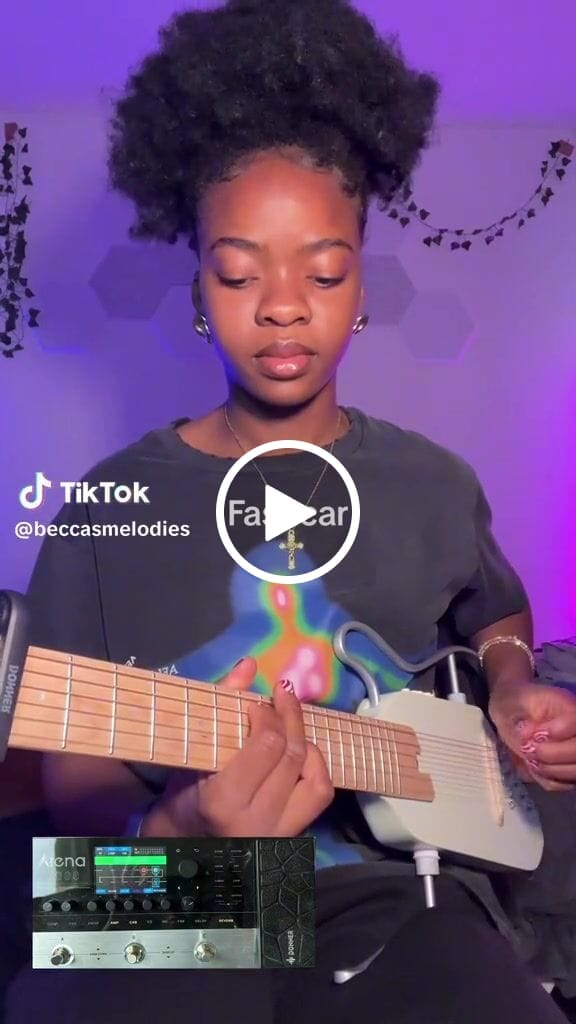 Customer video review of Donner HUSH-I Pro Guitare Modes sonores multiples Guitare de voyage portable