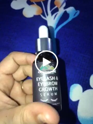 Customer video review of Eye Lashes Growth Serum – Grow naturally, boosts eye lashes growth, provides longer, thicker and healthier look, strengthen from to tip – 100% natural organic