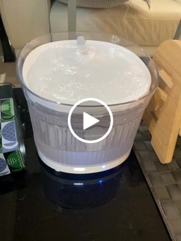 Customer video review of 【預售特惠】霍曼寵物雙無線飲水機(7800mAH超大容量電池)