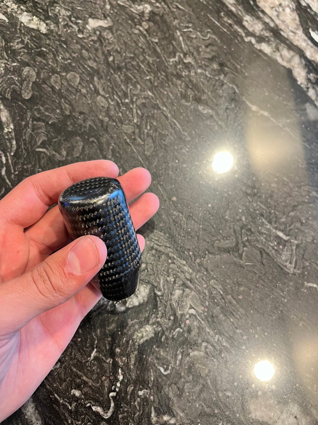 Customer photo review of Damaged Shift Knobs