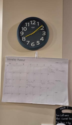 Customer photo review of Monthly Planner
